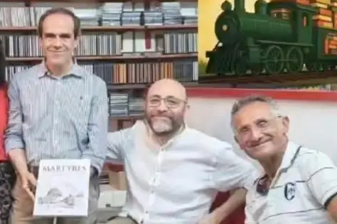 Gli autori del volume Martyres (foto concessa)