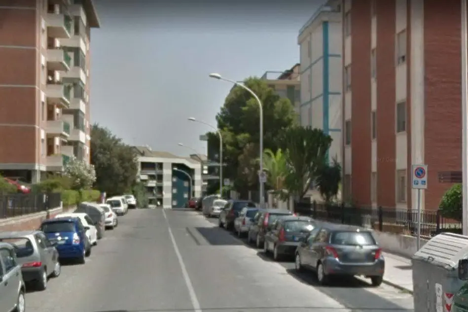 Via Corsica a Cagliari (da Google)