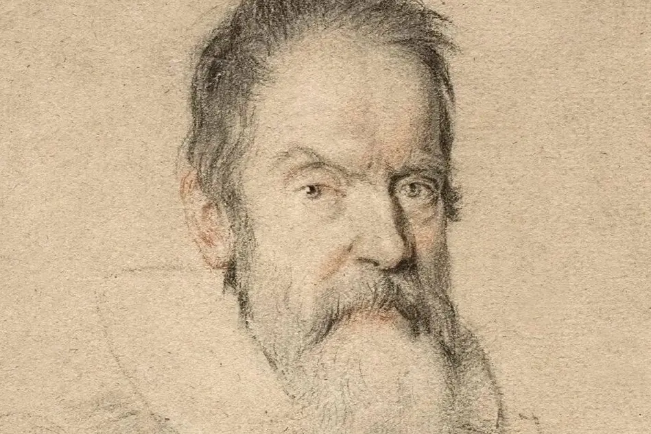 Galileo Galilei nel ritratto realizzato da Ottavio Leoni (Ansa)