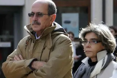 I genitori di Rossella Urru - foto Chergia