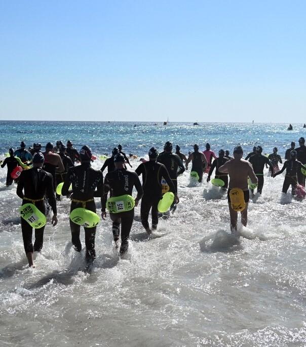 Swim the island, successo pieno