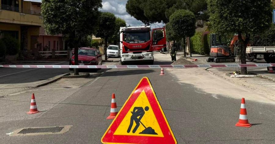 Perdita di gas, ferito un operaio