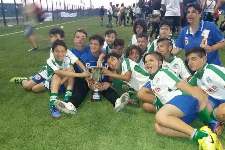 I ragazzi della Nuorese calcio