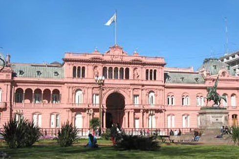 La Casa Rosada a Buenos Aires (fonte Wikipedia)
