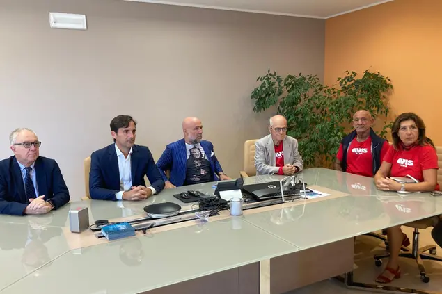 La presentazione (foto Montaldo)