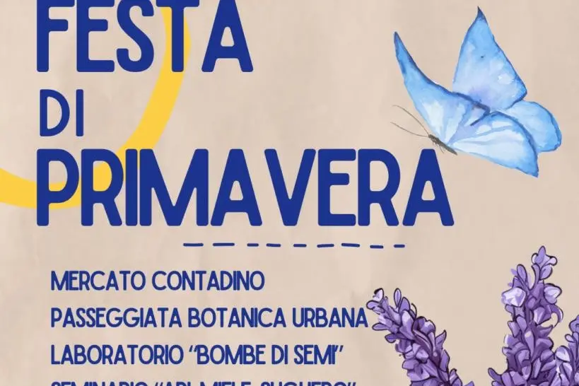 La locandina della Festa di Primavera (foto Giagnoni)