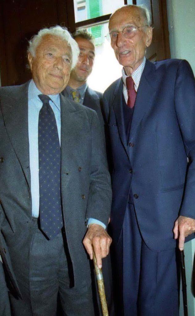 Con Gianni Agnelli