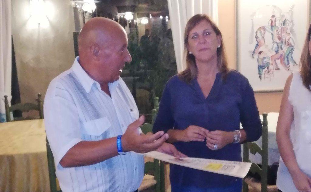 Salvatore Carta con Alessandra Zedda (foto circolo Sardegna)