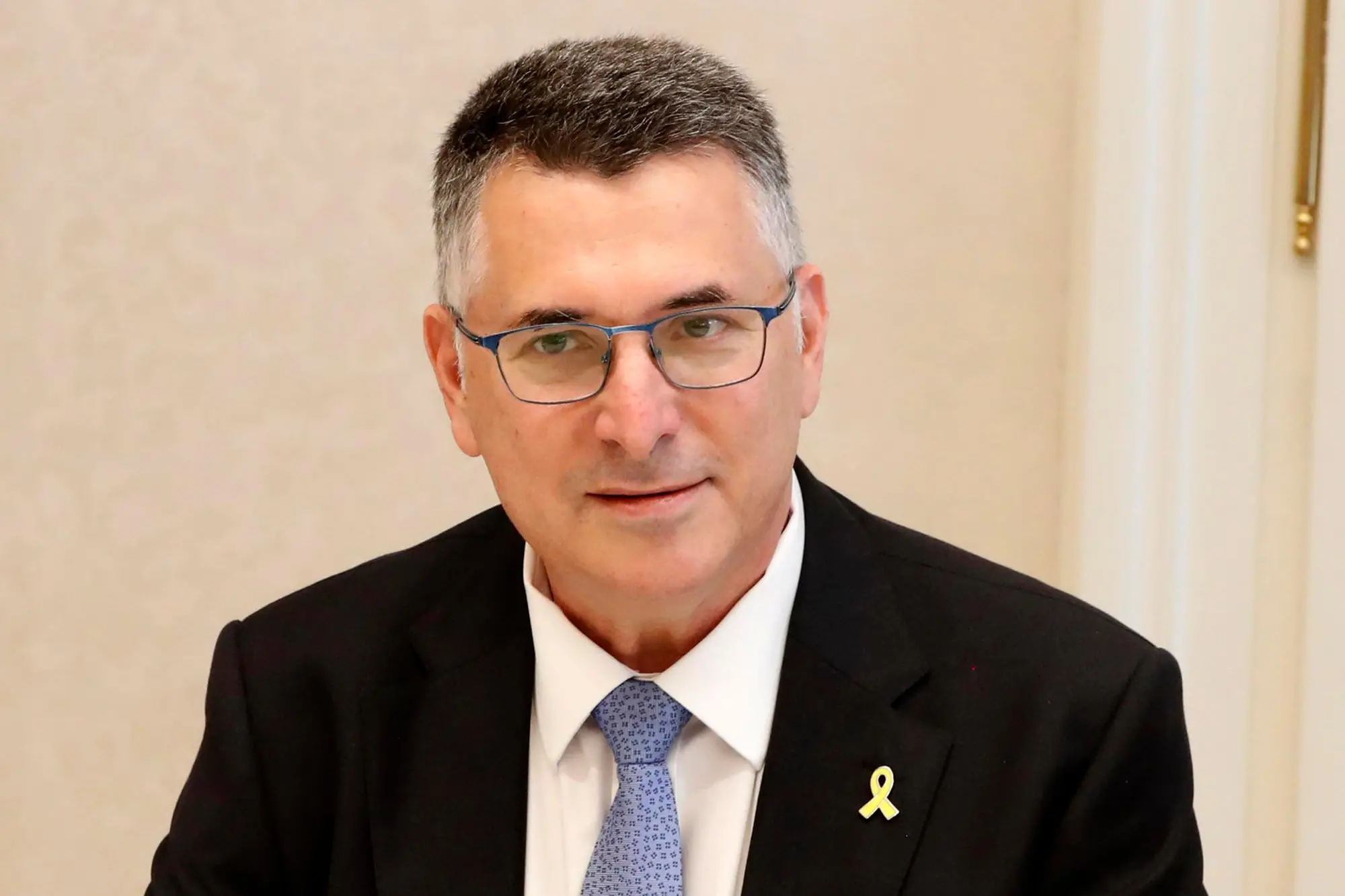 Il ministro degli esteri israeliano Gideon Moshe Sa'ar