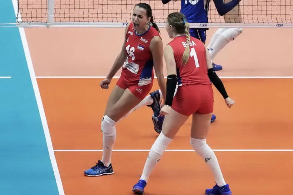 Mondiali femminili di volley: la Serbia è sul tetto del mondo (Ansa)