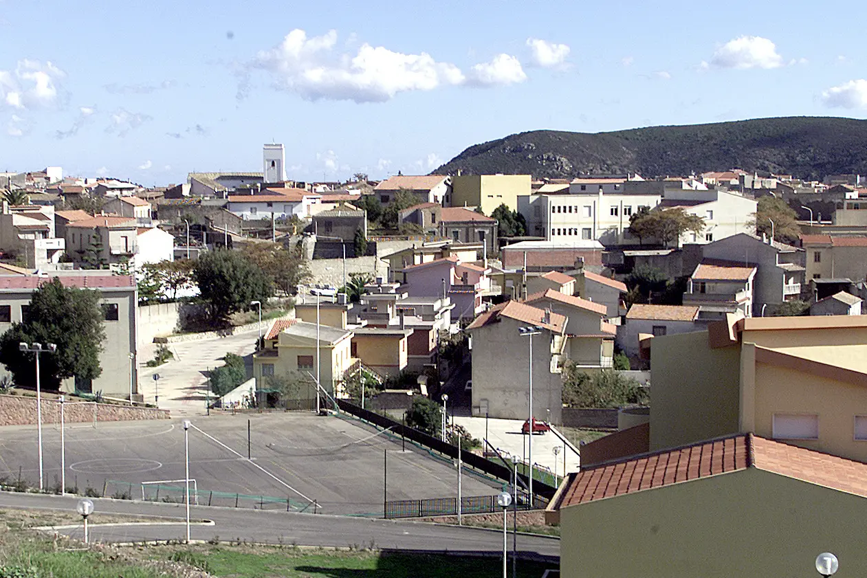 panorama di villasalto paese (ANTONIO NIOI - Fotoreporter de "L'Unione Sarda - CA")