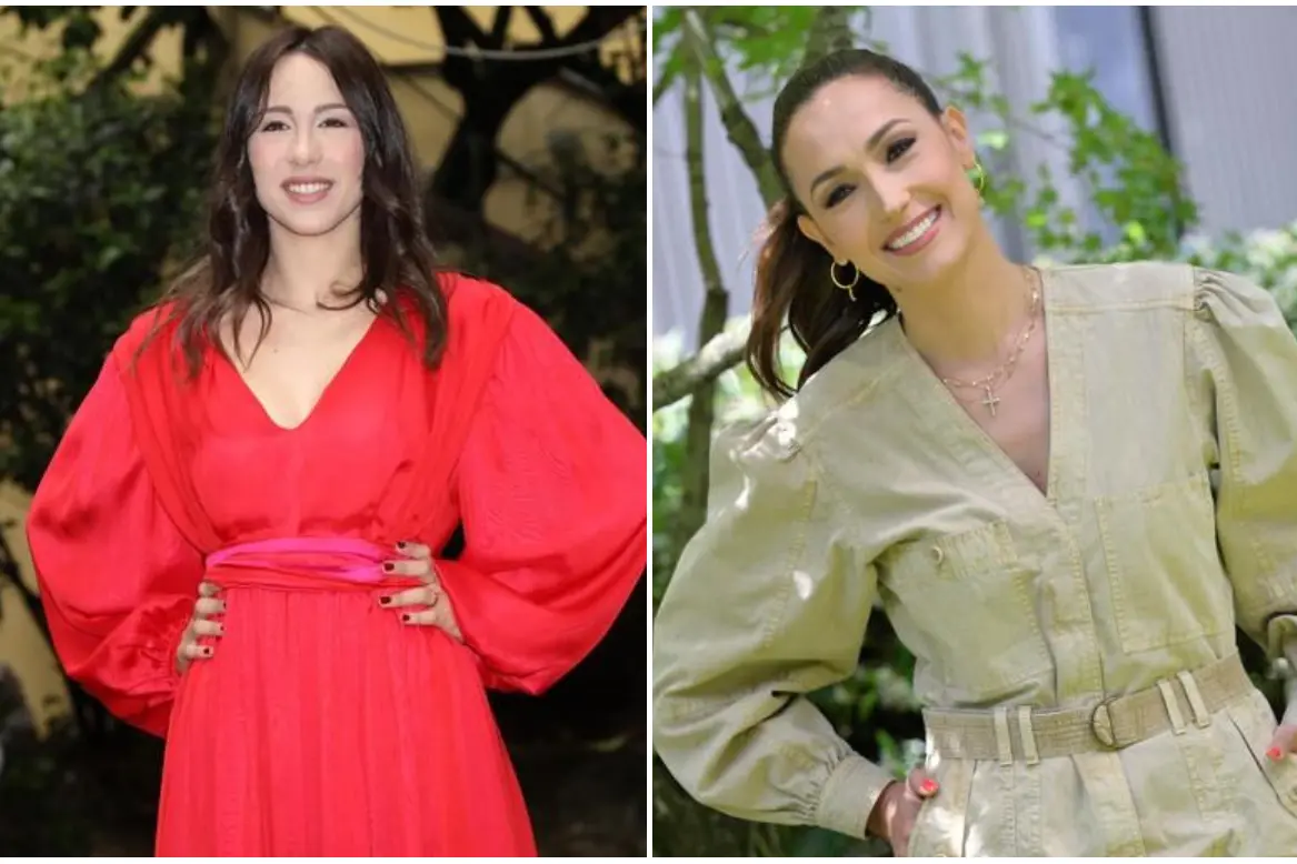 Aurora Ramazzotti e Caterina Balivo (Ansa)