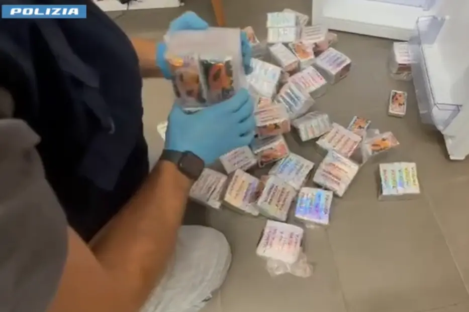 Cagliari, 21 chili di droga nascosti nel frigo: un arresto