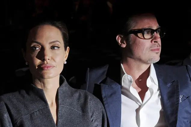 Brad Pitt e Angelina Jolie (Ansa-Epa)