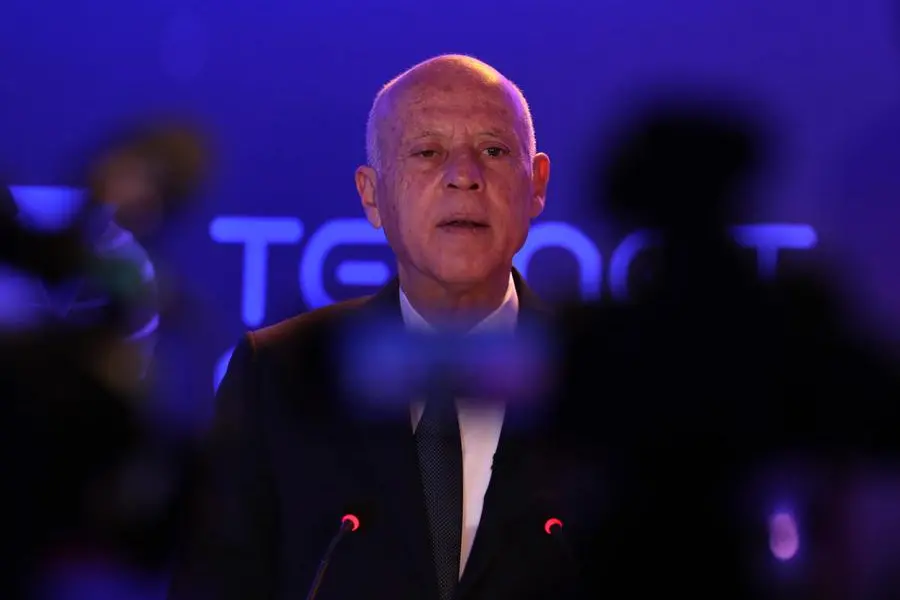 Il presidente tunisino Kais Saied (Ansa)