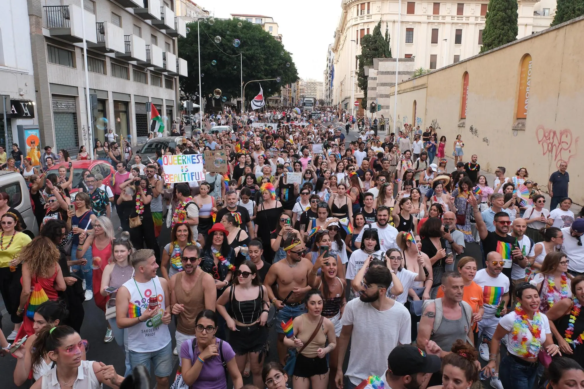 Pride Sardegna (archivio L'Unione Sarda)