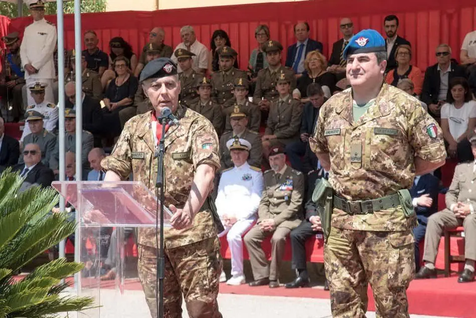 Cambio al comando della Brigata Sassari: il discorso di Gianluca Carai, che lascia