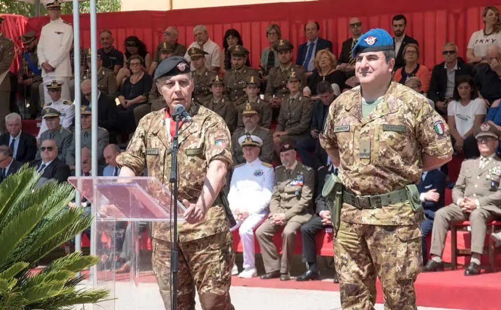 Cambio al comando della Brigata Sassari: il discorso di Gianluca Carai, che lascia