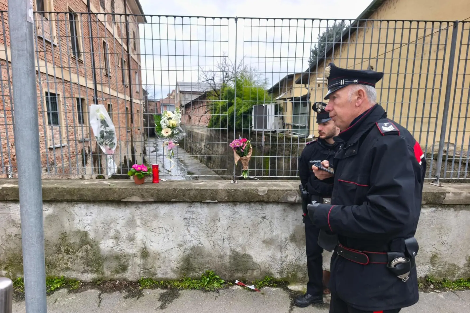 I Carabinieri a Nizza Monferrato (Ansa)
