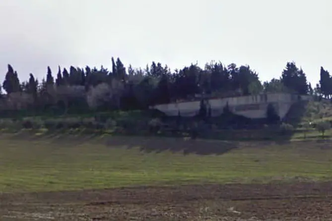 Il vecchio cimitero di Senorbì