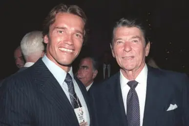 Con Arnold Schwarzenegger