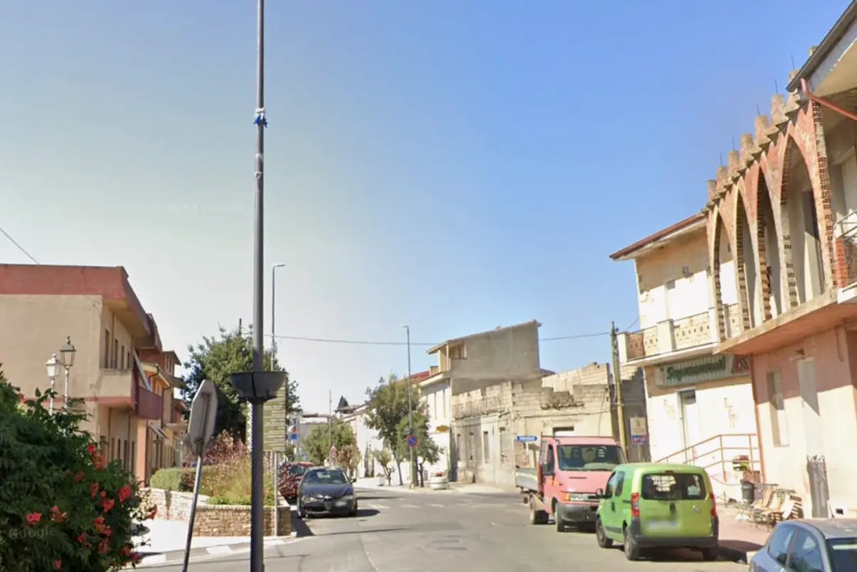 Via Roma a Siurgus Donigala