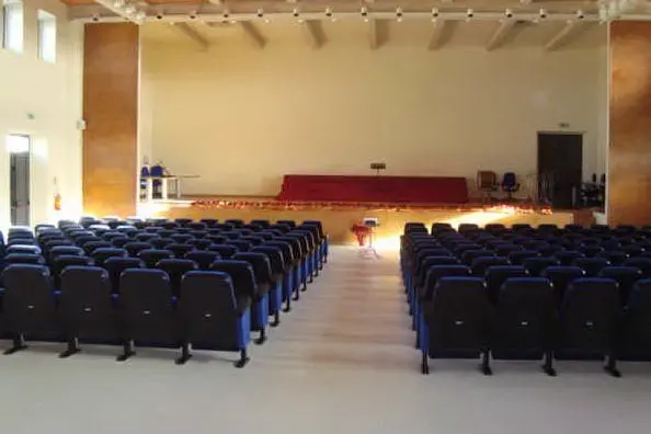 Una sala del centro polivalente