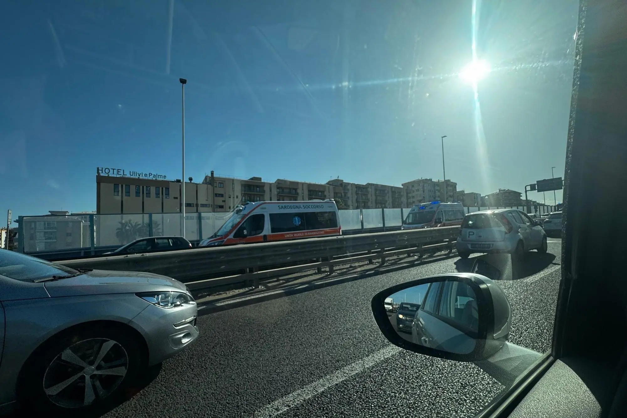 L'incidente sull'Asse mediano