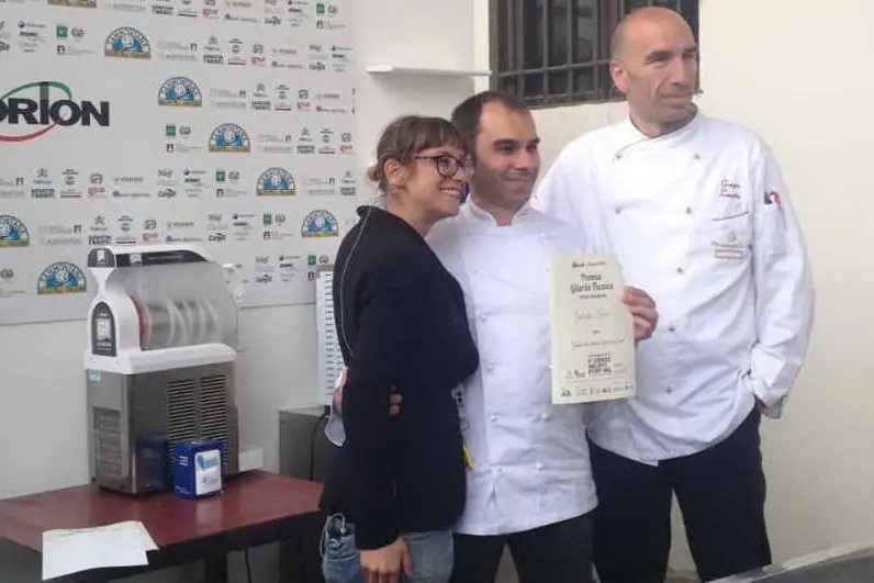 Il gelataio di Marrubiu premiato a Firenze