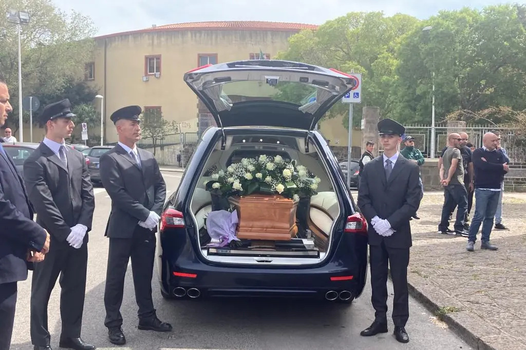 I funerali di Davide Calvia (foto Pala)