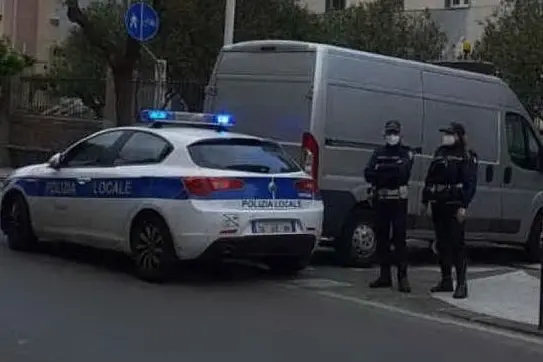 Controlli a Sassari (archivio L'Unione Sarda)