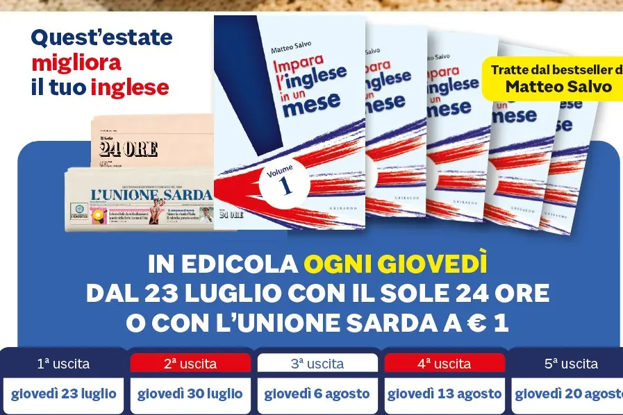 La prima guida domani in edicola con L'Unione Sarda e il Sole 24 Ore
