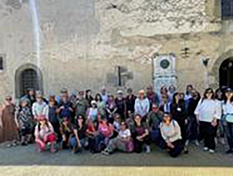 Il Castello incanta gli studenti Erasmus «La nostra identità»