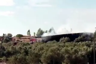 Guamaggiore, rogo in un'azienda agricola: intervengono i vigili del fuoco