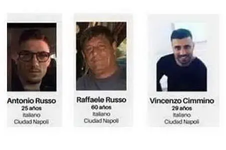 I tre italiani scomparsi