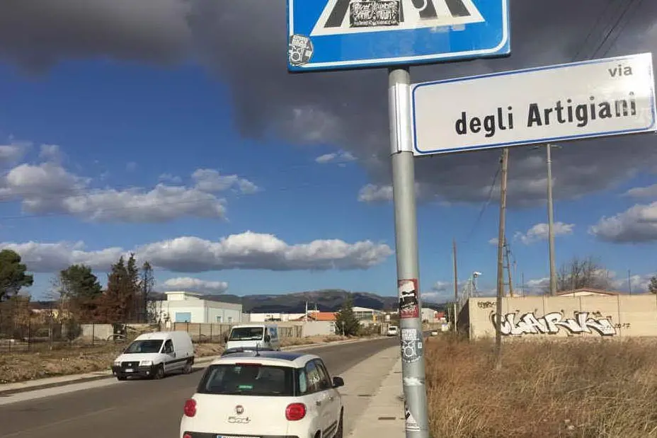 La zona industriale di Quartucciu