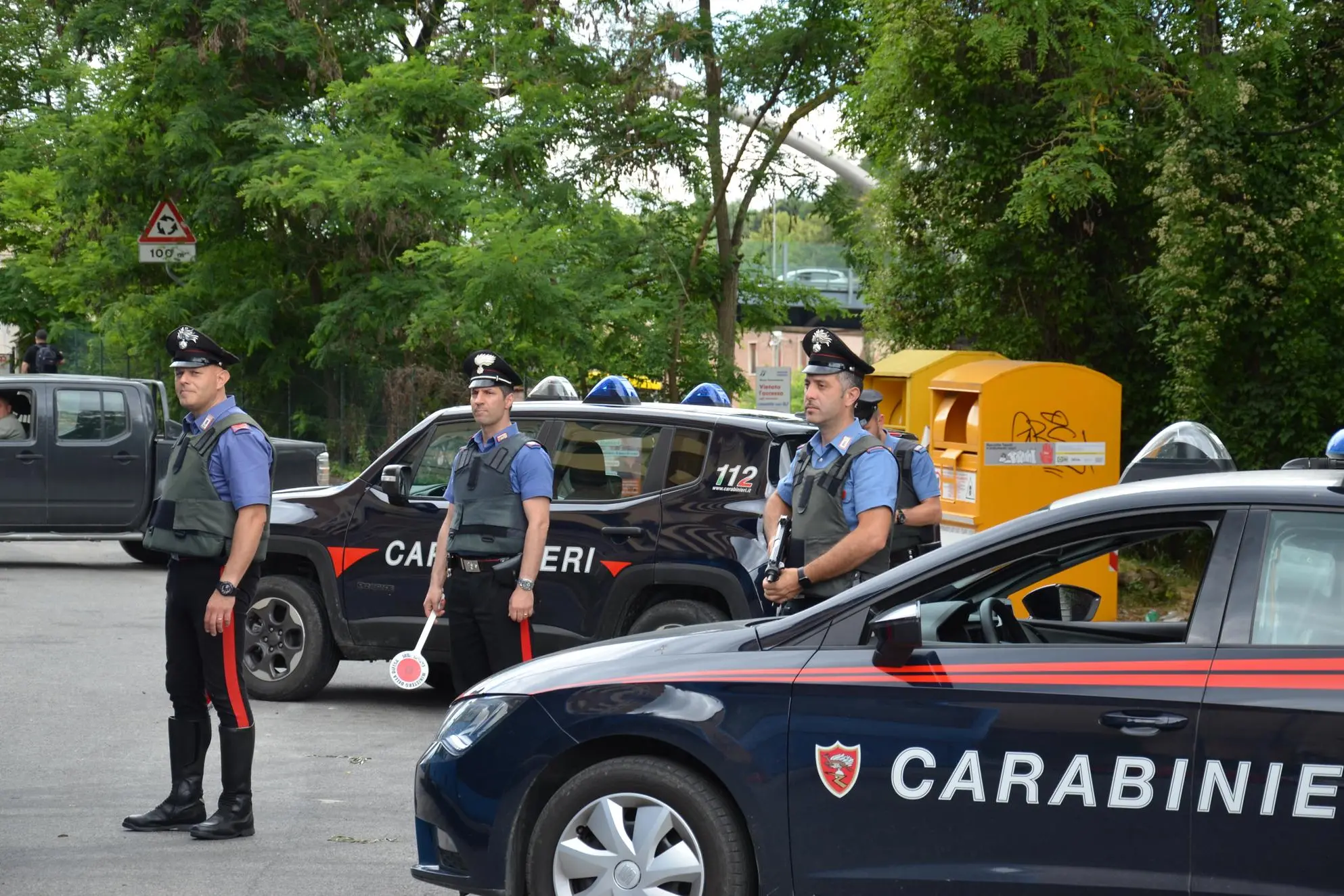 San Gavino, ruba nell'azienda in cui lavora (foto Carabinieri)