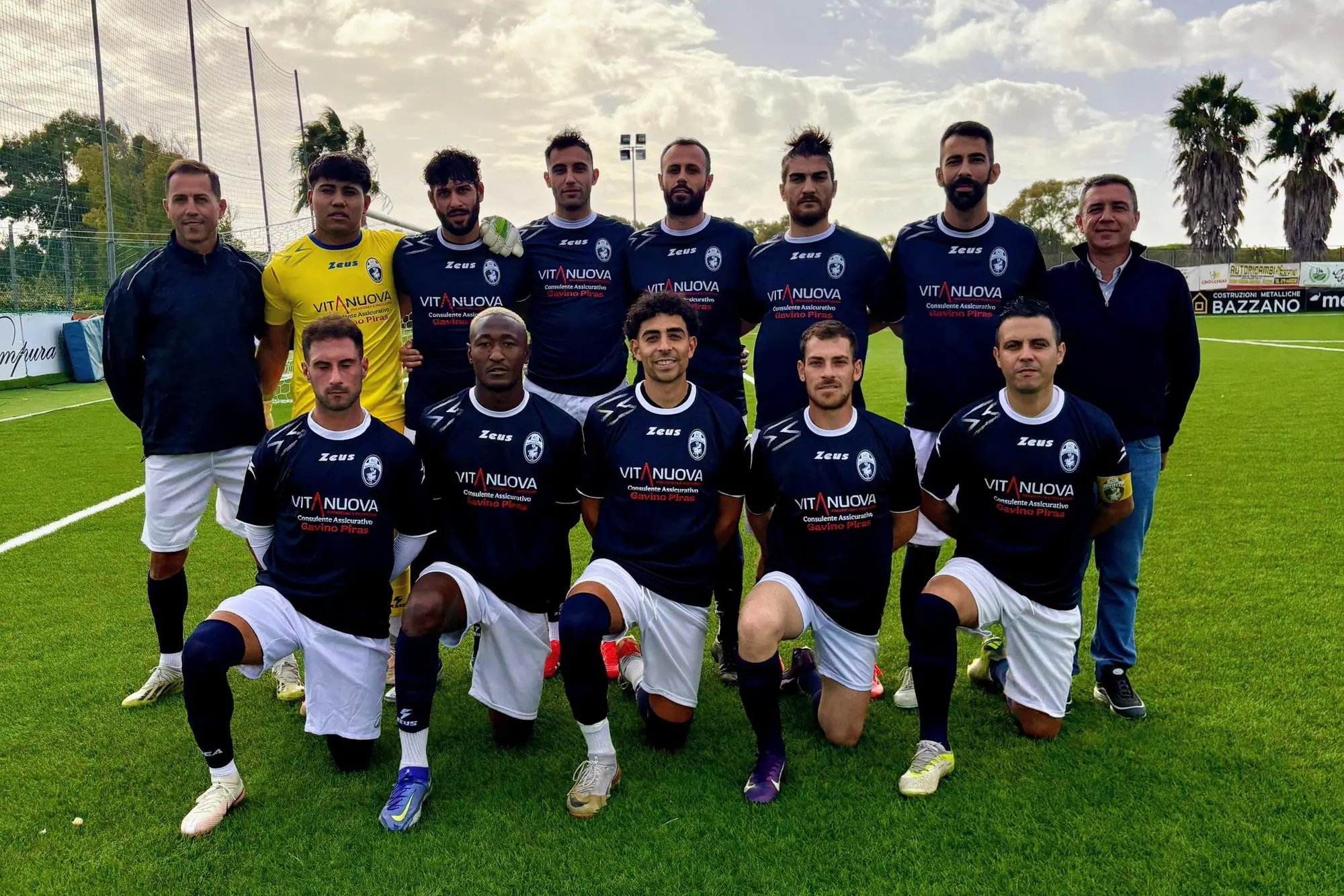 La formazione dello Sporting Paduledda, GIR. F. ( foto G. Pischedda)