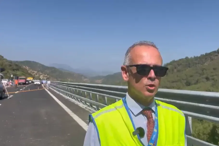 Il responsabile di Anas in Sardegna, Salvatore Campione, sulla 131 dcn