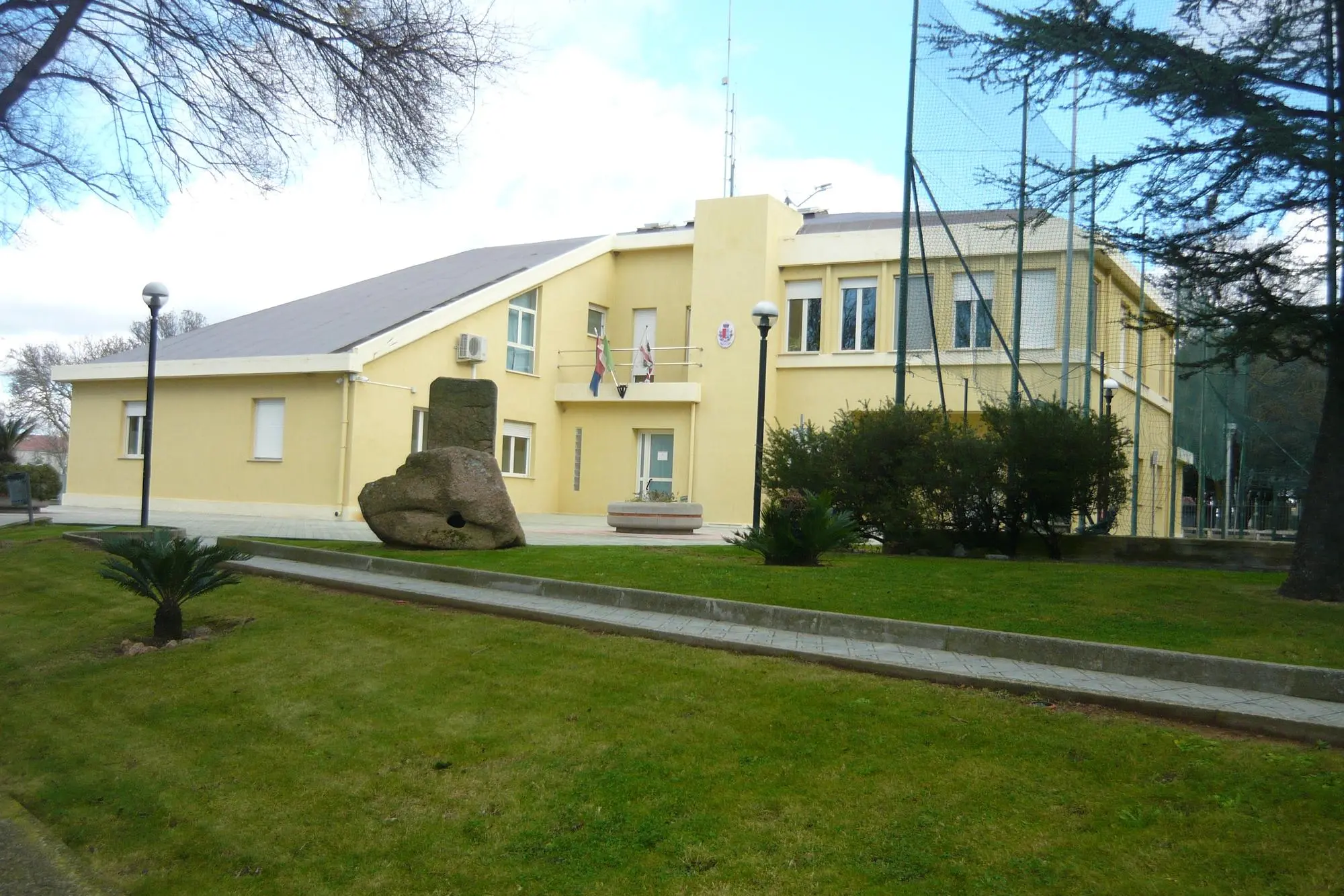 Il municipio di Burcei