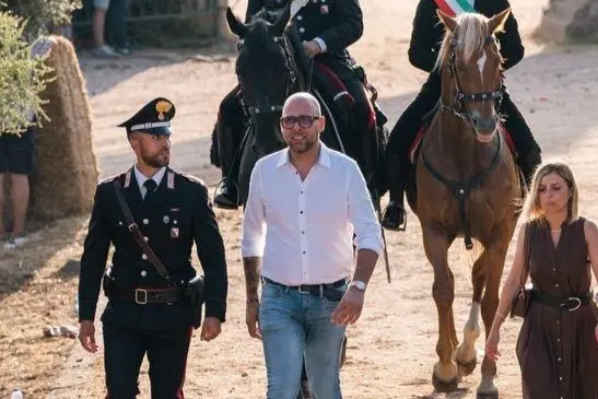 La foto di Marco Muredda pubblicata dall'associazione Santu Antinu