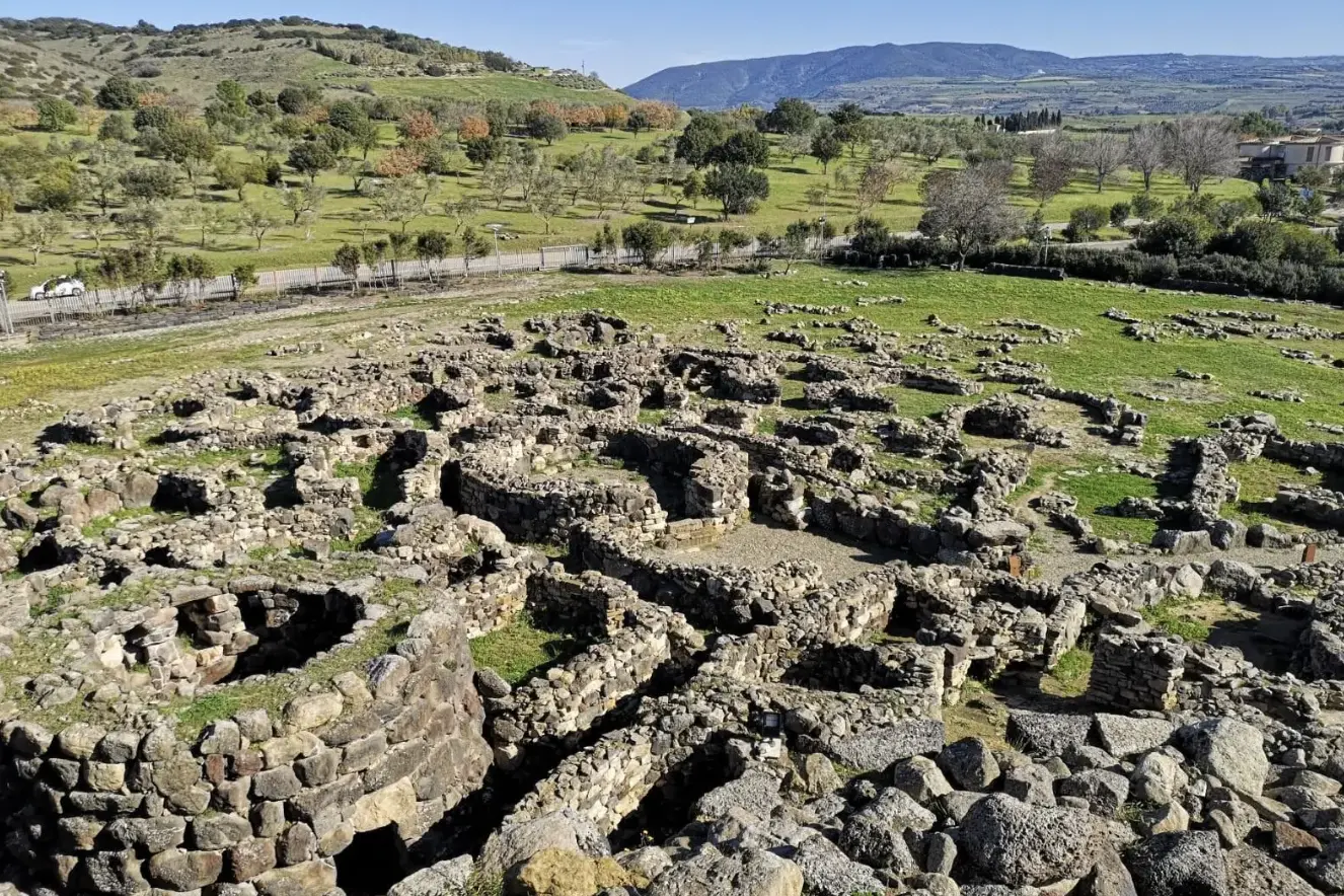 Il Nuraghe di Barumini (Archivio L'Unione Sarda)
