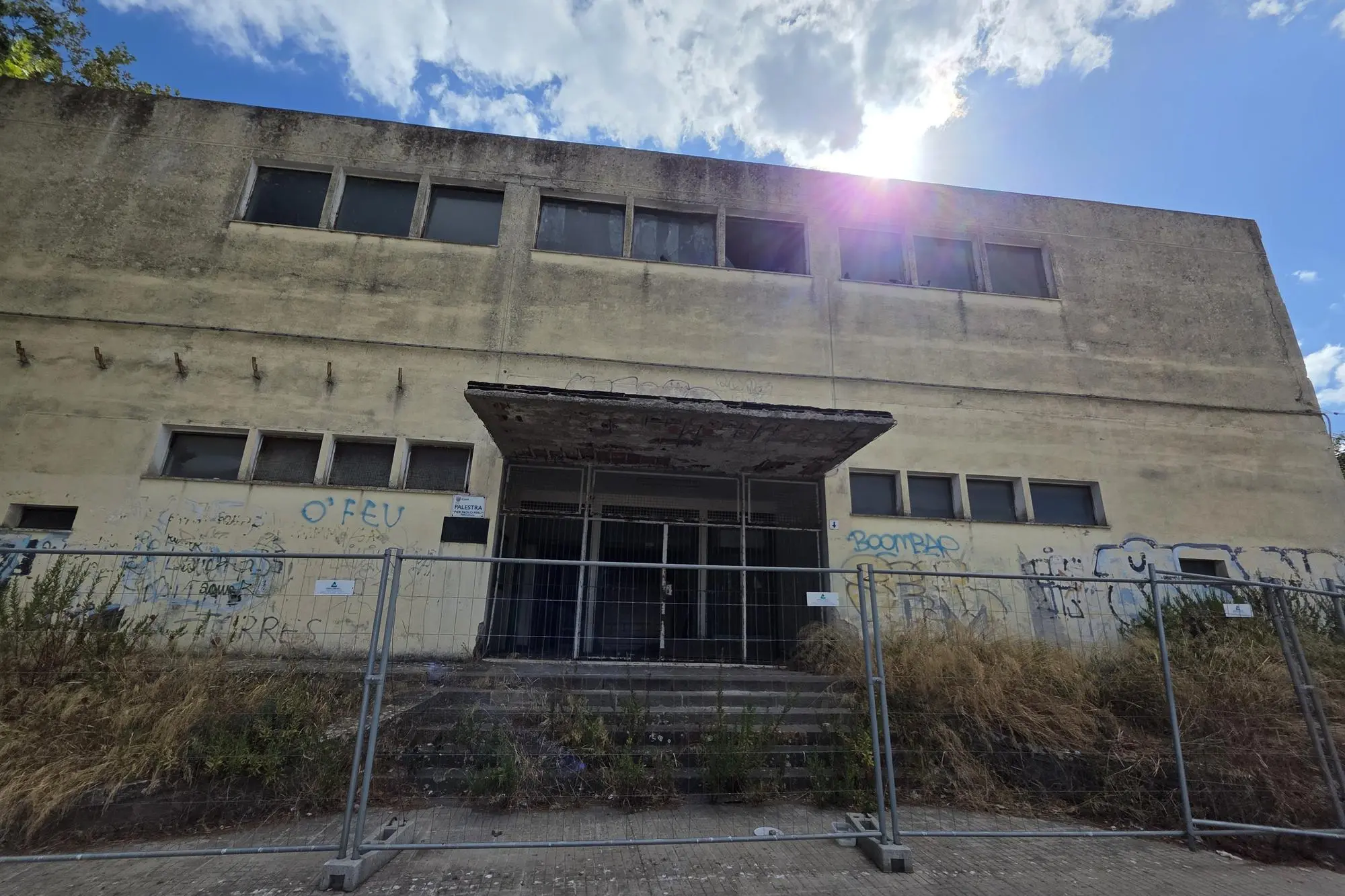Palestra ex Coni di via Coradduzza