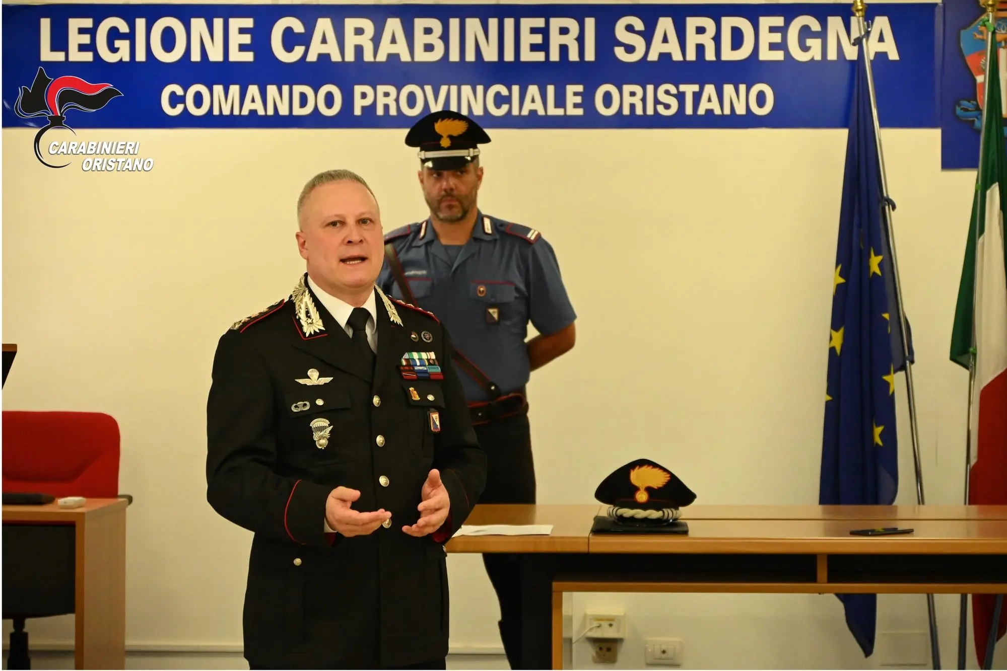 Il comandante Steven Chenet