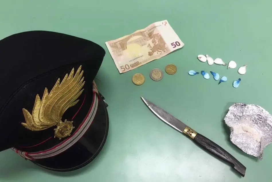 La droga sequestrata