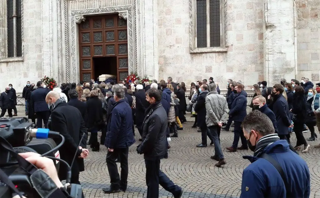 I funerali nel duomo di Vicenza