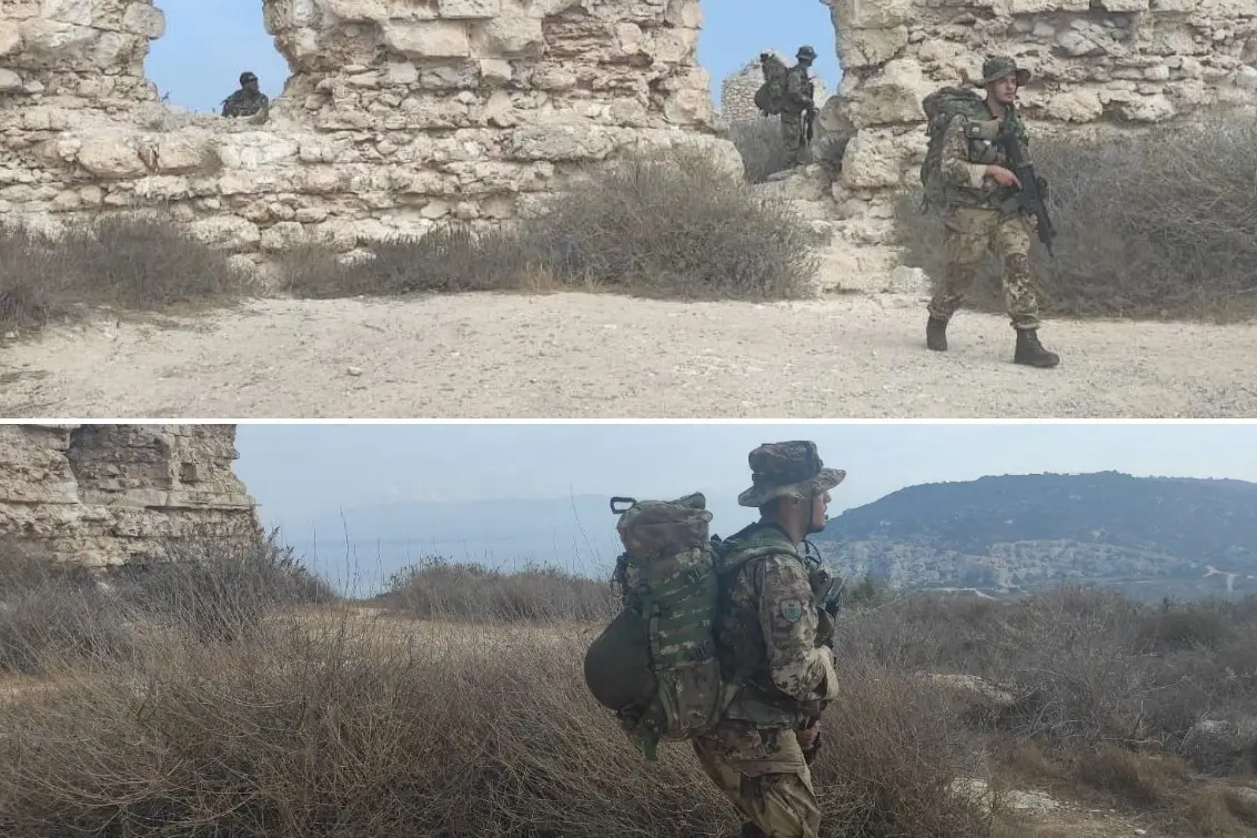 I militari al fortino di Sant'Ignazio