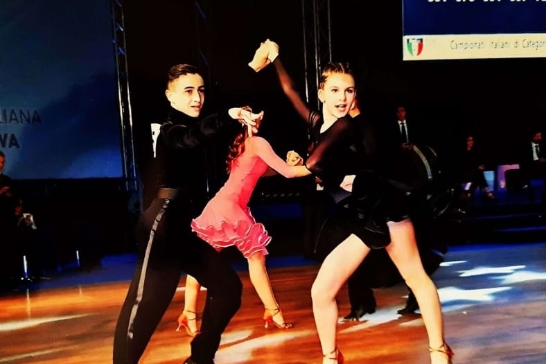 Due ballerini sardi vice campioni italiani di danza latino-americana