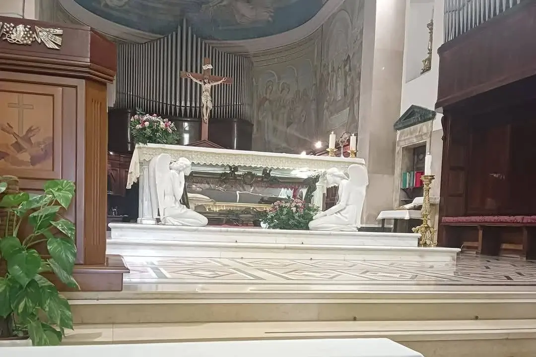 San Salvatore nella chiesa di Santa Rosalia