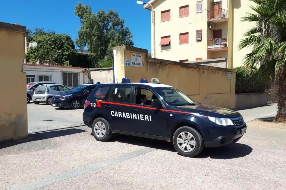 La Compagnia dei Carabinieri di Carbonia (foto L'Unione Sarda - Scano)